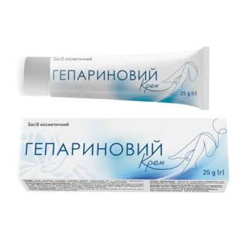 Гепариновый крем туба 25 г