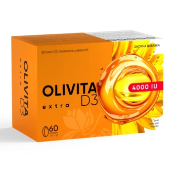 Олівіта Екстра Д3 4000 капсули №60