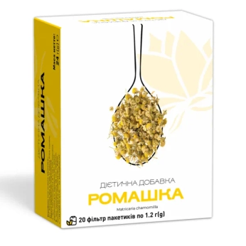 Ромашка цветки фильтр-пакет 1,2 г №20