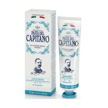Зубная паста Pasta del Capitano для курящих 75 мл