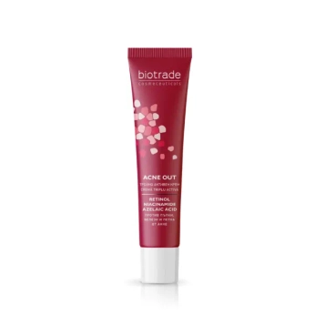 Крем для лица Biotrade Acne Out триактивный против акне и постакне с ретинолом, азелаиновой кислотой и ниацинамидом 30 мл