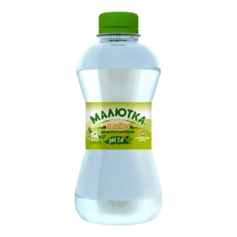 Вода питьевая негазированная для детей Малютка Премиум 0,33 л