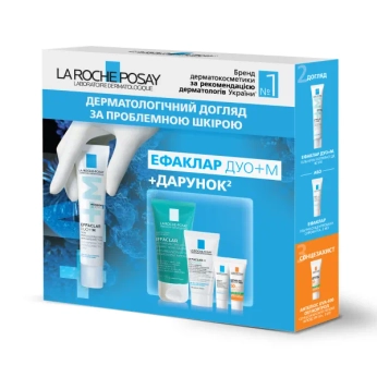 Набор La Roche-Posay Эфаклар Дуо+М для проблемной кожи 2024