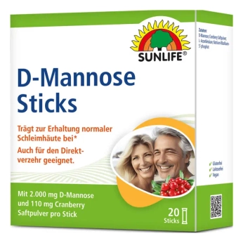 Д-манноза Санлайф Sunlife D-Manosse порошок по 2,2 г стик №20