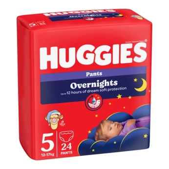Трусики-підгузки Huggies Overnights Pants 5 (12-17 кг) нічні №24