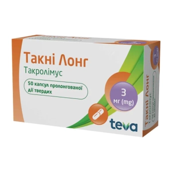 Такни Лонг капсулы пролонгированного действия 3 мг блистер №50