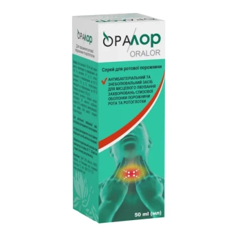 Оралор спрей для ротової порожнини флакон 50 мл