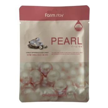 МАСКА ТКАН. FARMSTAY ЖЕМЧУГ 23МЛ  4039