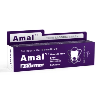 Зубная паста с Пробиотиками Amal' sensitive Амаль сенсетив туба 100 мл