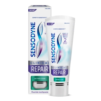 Зубна паста Sensodyne Сенсодин Клінічне відновлення з фтором 75 мл