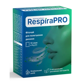 Фиточай RespiraPro порошок в саше по 6 г №10
