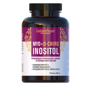 Мио+ D-Хиро Инозитол Golden Pharm капсулы №120