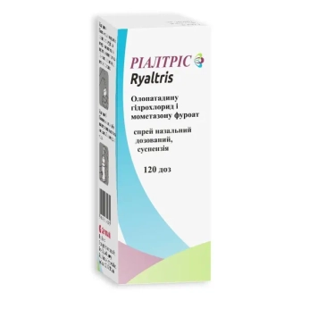 Риалтрис спрей назальный дозированный суспензия 120 доз