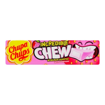ЧУПА ЧУПС (CHUPA CHUPS ) КОНФЕТЫ ЖЕВ. КЛУБНИКА 45Г 9654