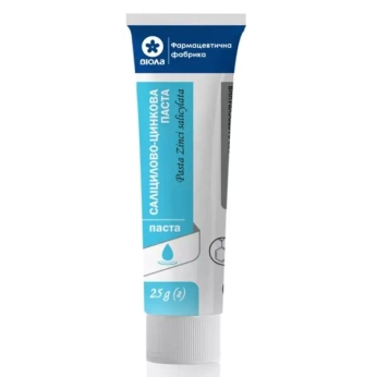 Саліцилово-цинкова паста (Лассара) туба 25 г