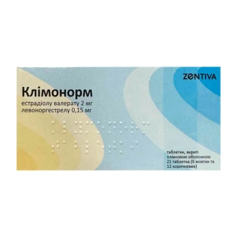 Климонорм комби-упаковка 1+1 таблетки под пленочной оболочкой №21