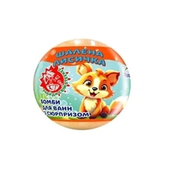 Бомба для ванн Rainbow Веселая лисичка 100 г