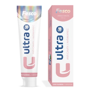 Зубная паста Феско Fesco Ultra Anti-cavity Антикариес 100 мл