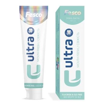 Зубная паста Феско Fesco Ultra Mouth fresh Свежесть 100 мл