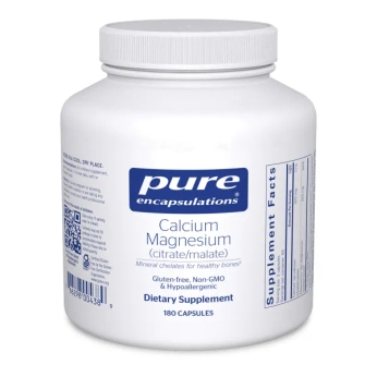 Кальцій Магній (цитрат/малат) Pure Encapsulations 75мг/75мг капсули №180