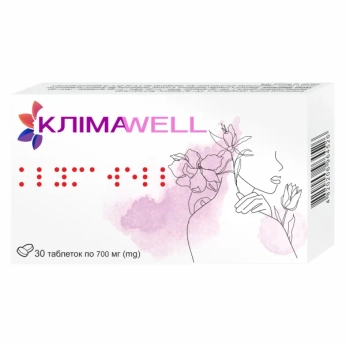 Клімаwell Клімавелл таблетки 700 мг №30