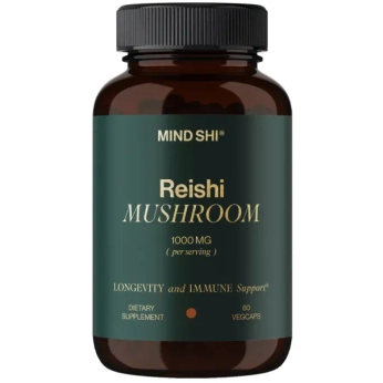 Гриб Рейши Минд Ши Mind Shi Reishi Mushrooms 1000 мг капсулы №60