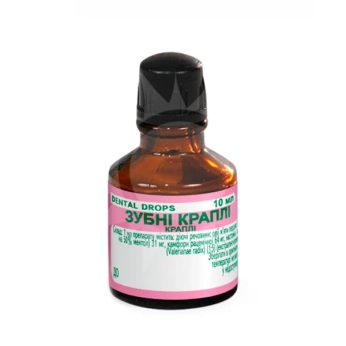 Зубные капли флакон 10 мл