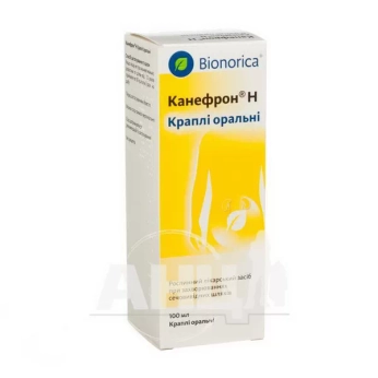 Канефрон Н краплі оральні флакон 100 мл