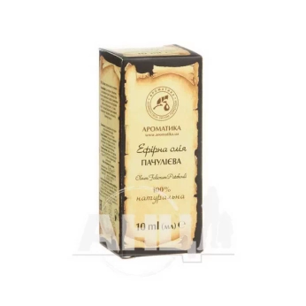 Масло эфирное Ароматика пачулиевое 10 мл