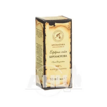 Олія эфирна Ароматика бергамотова 10 мл