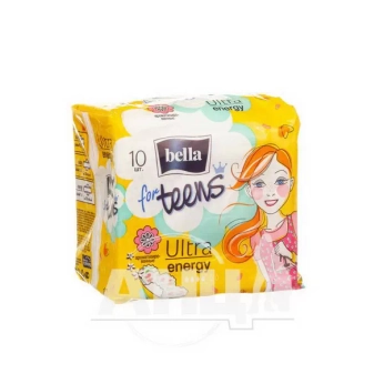 Прокладки гігієнічні Bella for Teens Ultra Energy Silky Drai deo Exotic Fruits №10