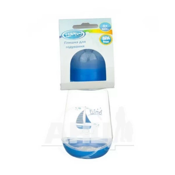 Пляшечка Lindo з силіконовою соскою 150 мл