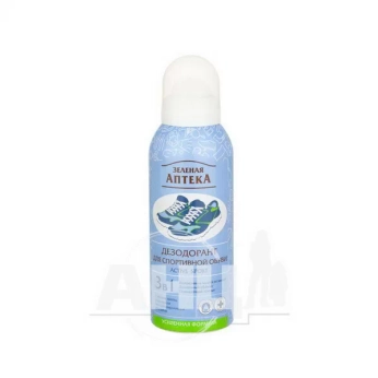 Дезодорант для спортивной обуви Зеленая Аптека Active sport 150 мл