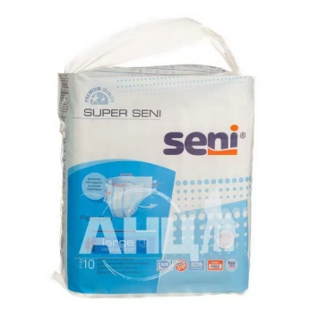 Подгузники для взрослых Super Seni large №10