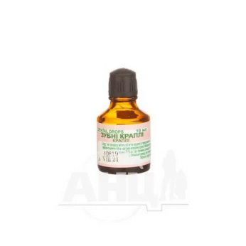 Зубные капли флакон 10 мл