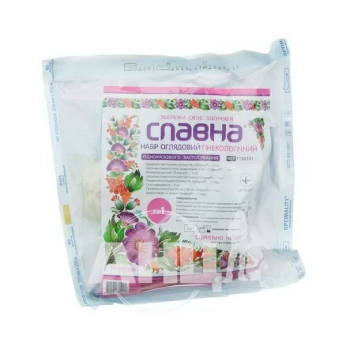 Набор гінекологічний оглядовий одноразового застосування стерильний №1s