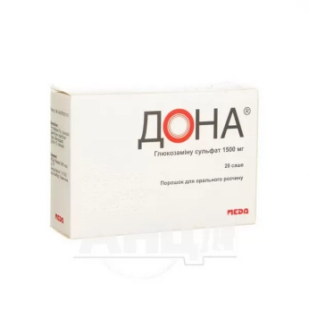 Дона порошок для орального розчину 1500 мг саше №20