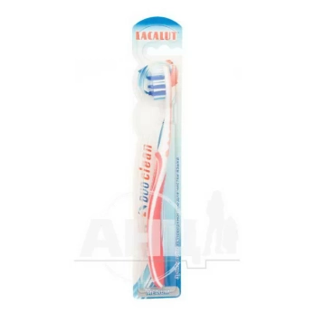 Зубна щітка Lacalut duo clean з пластинкою для чищення язика