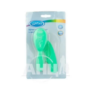 Щітка + гребінець для волосся Lindo li 605