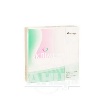 Клімен таблетки вкриті оболонкою №21