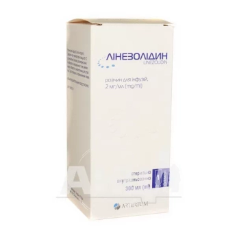 Линезолидин раствор для инфузий 2 мг/мл бутылка 300 мл №1