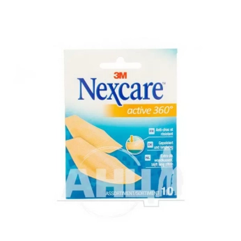 Пластырь Nexcare актив защита №10