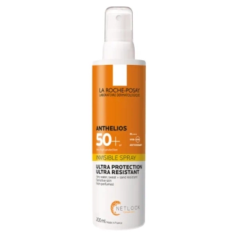 Солнцезащитный ультралегкий спрей La Roche-Posay Антелиос для кожи лица и тела SPF 50+ 200 мл