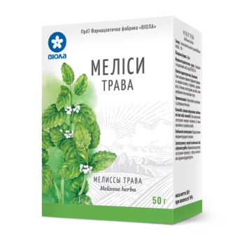 Меліси трава пачка з внутрішним пакетом 50 г