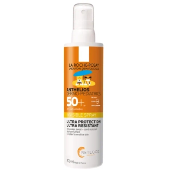 Солнцезащитный спрей La Roche-Posay Антелиос Дермо-Педиатрикс SPF50+ для чувствительной кожи детей 200 мл