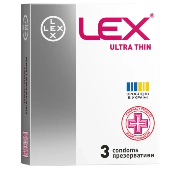 Презервативи Lex тонкі №3