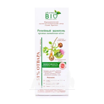 Шампунь реп'яховий Pharma Bio Laboratory проти випадіння волосся 200 мл
