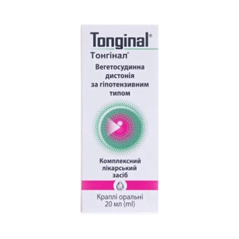 Тонгінал краплі оральні флакон 20 мл