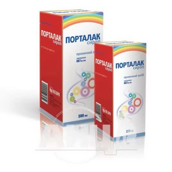 Порталак сироп 667 мг/мл флакон 250 мл