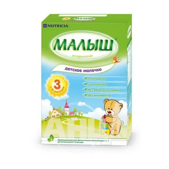 Смесь молочная сухая детское молочко Малыш истринский 3 320 г